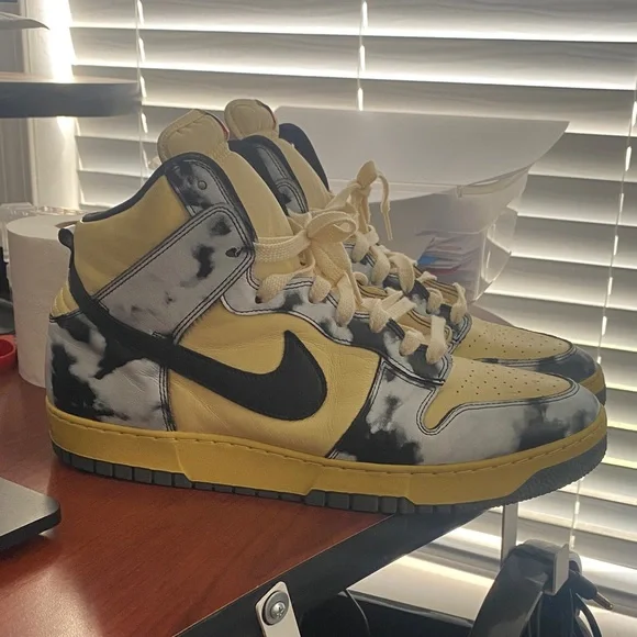 Nike Dunk High 1985 SP "Black Acid Wash" - Picture 3 of 11